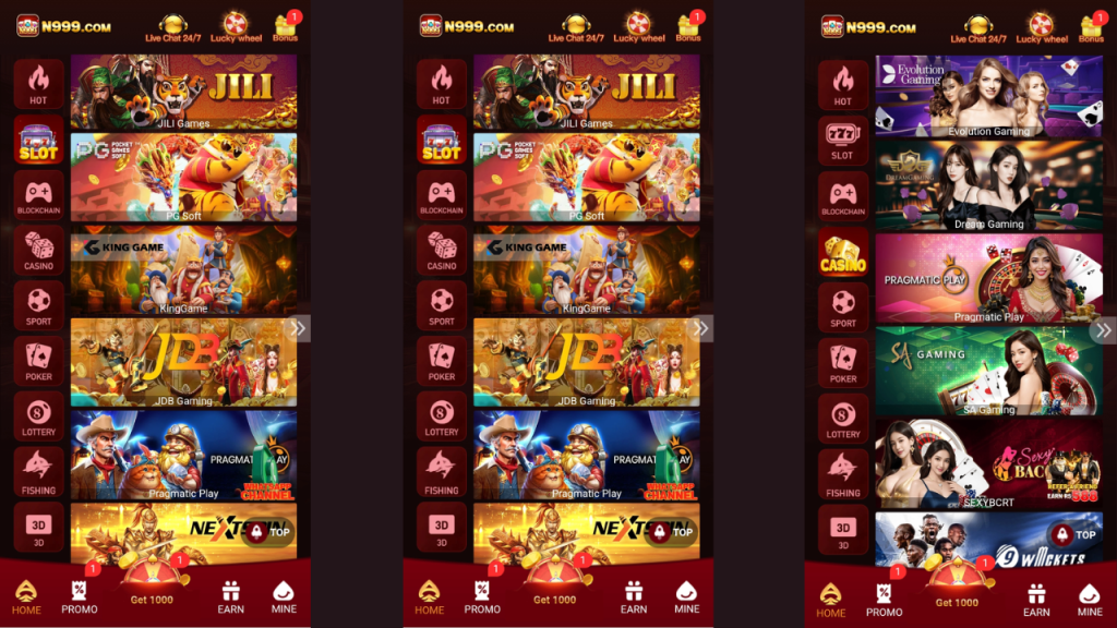 N999 Game Deposit